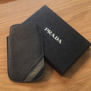 Prada blue leader phone/multi-purpose case